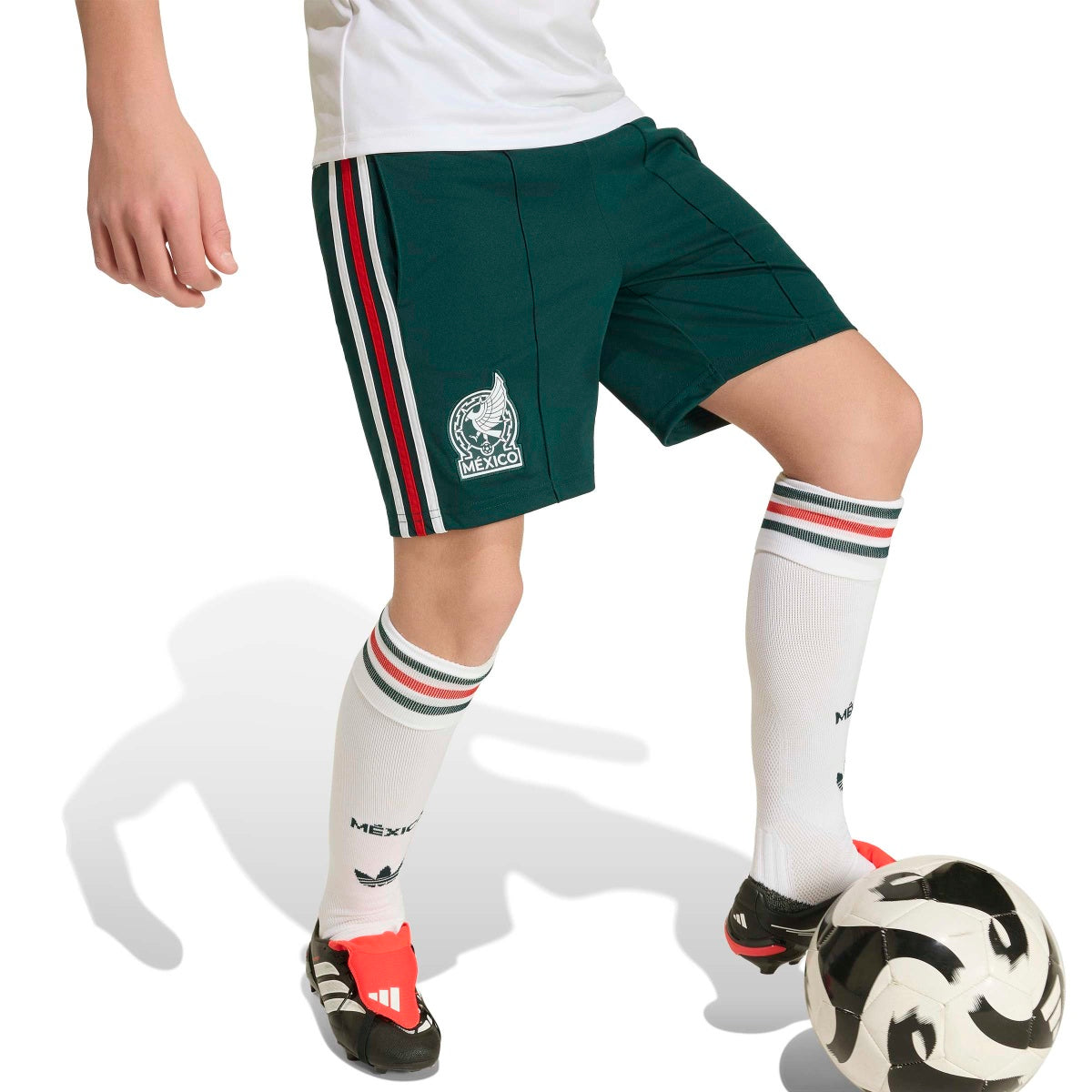 adidas Youth Mexico 26 Away Shorts-5