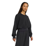 adidas Women's Soft Lux Crew Sweatshirt-4