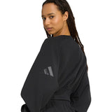 adidas Women's Soft Lux Crew Sweatshirt-5