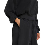 adidas Women's Soft Lux Crew Sweatshirt-6