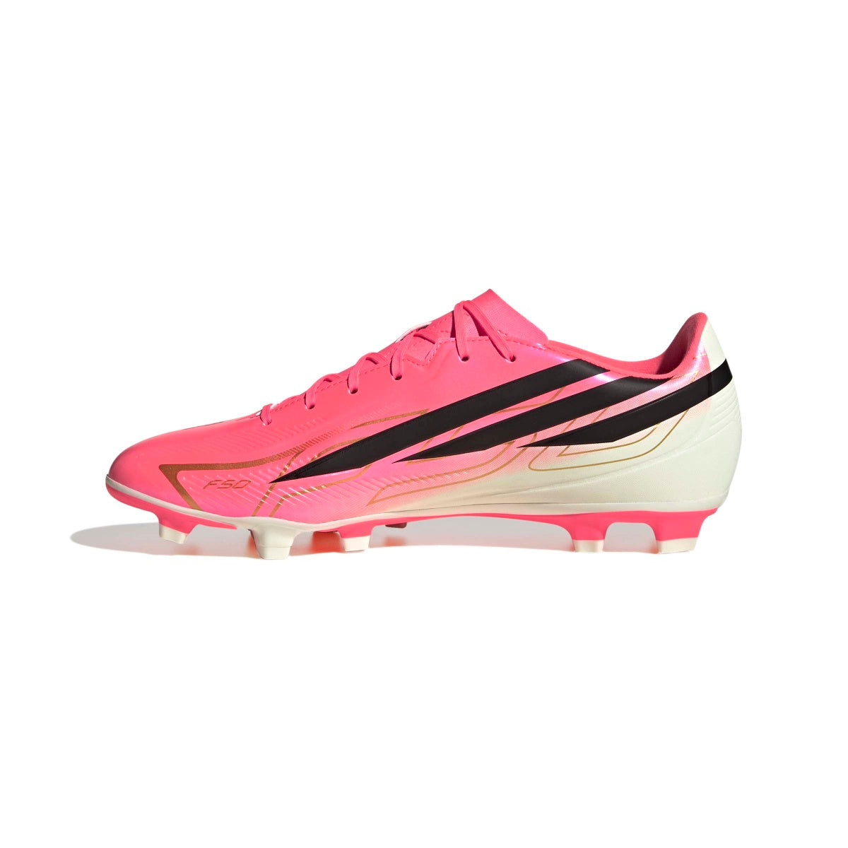adidas Adult F50 Hyperfast Club Firm Ground / Multi Ground Soccer Cleats-4