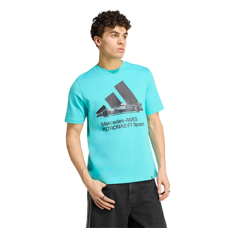 adidas Men's Mercedes-Amg Petronas Formula 1 Team Graphic Tee-2