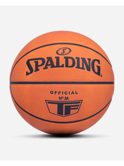 Spalding TF Model M Official Leather Indoor Game Basketball (Indoor,29.5")