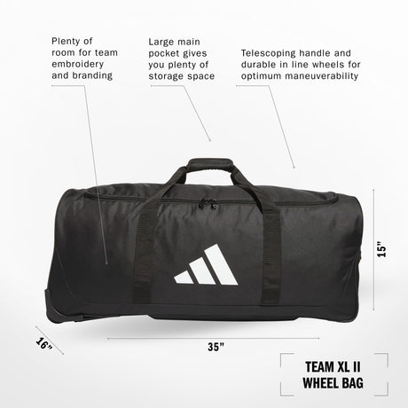 adidas Team XL II Wheel Bag-2