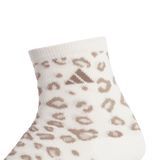 adidas Women's Leopard Luxe 3-Pack High Quarter Sock-5