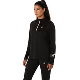 Asics Women's Icon 1/2 Zip Long Sleeve Top-3