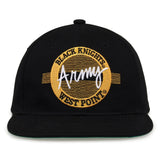 The Game Headwear Army Retro Circle Snapback Hat