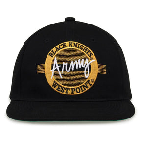 The Game Headwear Army Retro Circle Snapback Hat