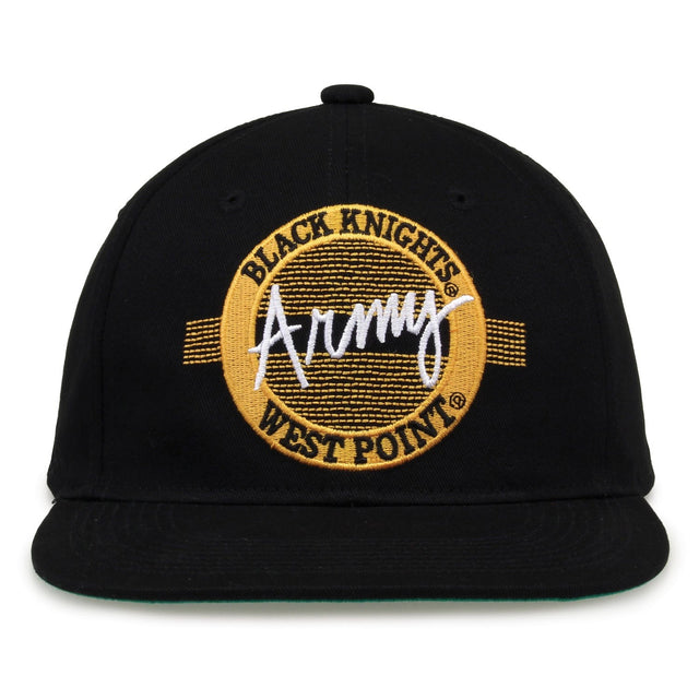 The Game Headwear Army Retro Circle Snapback Hat
