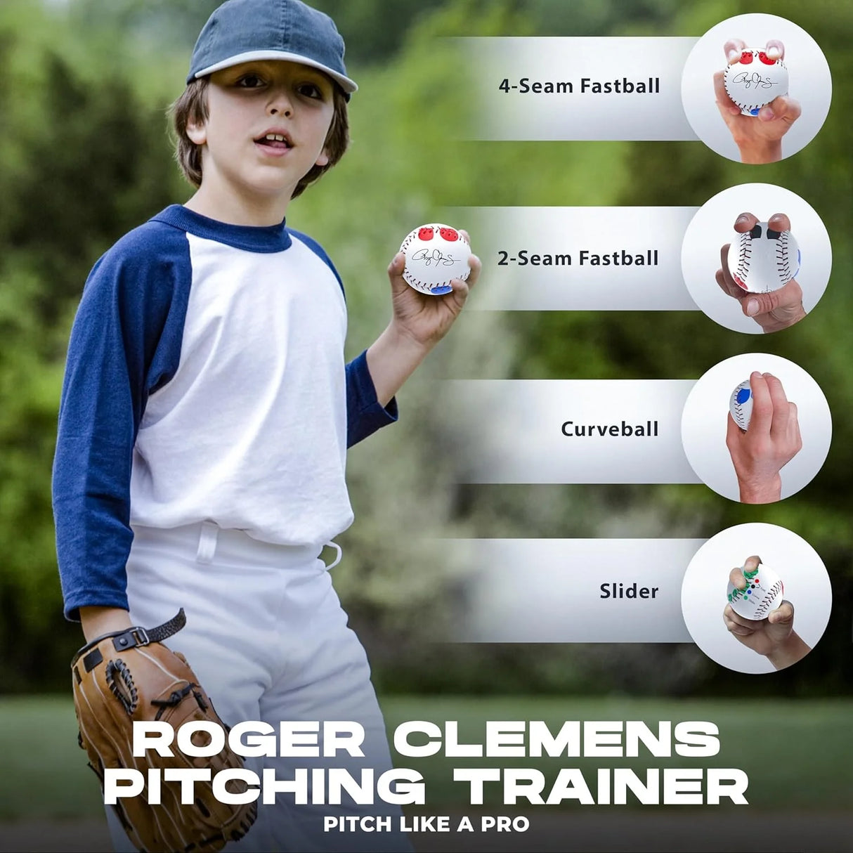 Markwort Roger Clemens Instructional 9 Baseball & Booklet-4