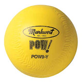 Markwort Pow! Hi-Vis Optic Yellow 9" Baseball - Dozen