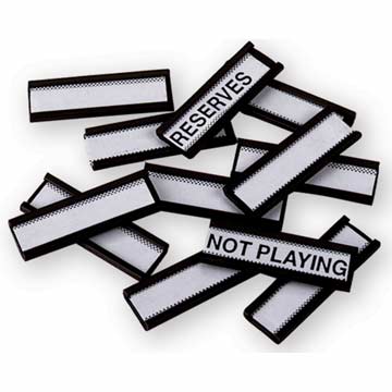 Markwort Player ID Magnet Tabs - Set of 100