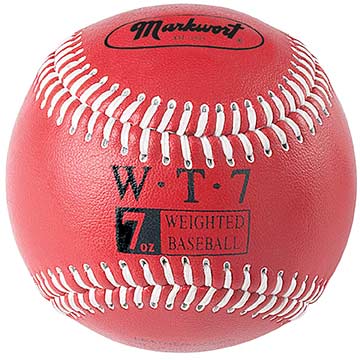 Markwort Weighted Leather Baseballs - 2 oz.-12 oz.
