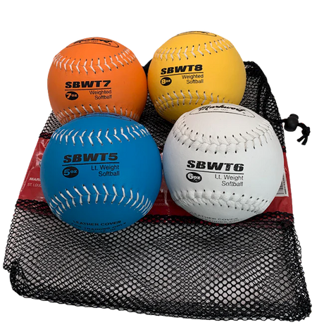 Markwort Weighted Softball Set 5-6-7-8 oz-2