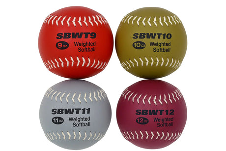 Markwort Weighted Softballs Set - 9-10-11-12 oz.-1