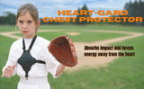 Markwort Youth Heart-Gard Chest Protector - Adjustable-3