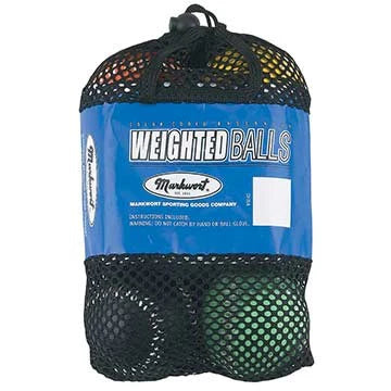 Markwort Weighted Baseball Set - 5-7-9-10-11-12 oz.