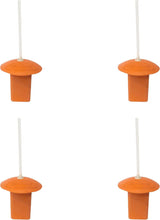 Markwort Orange Base Plugs with White Indicator - 4 Pack-2