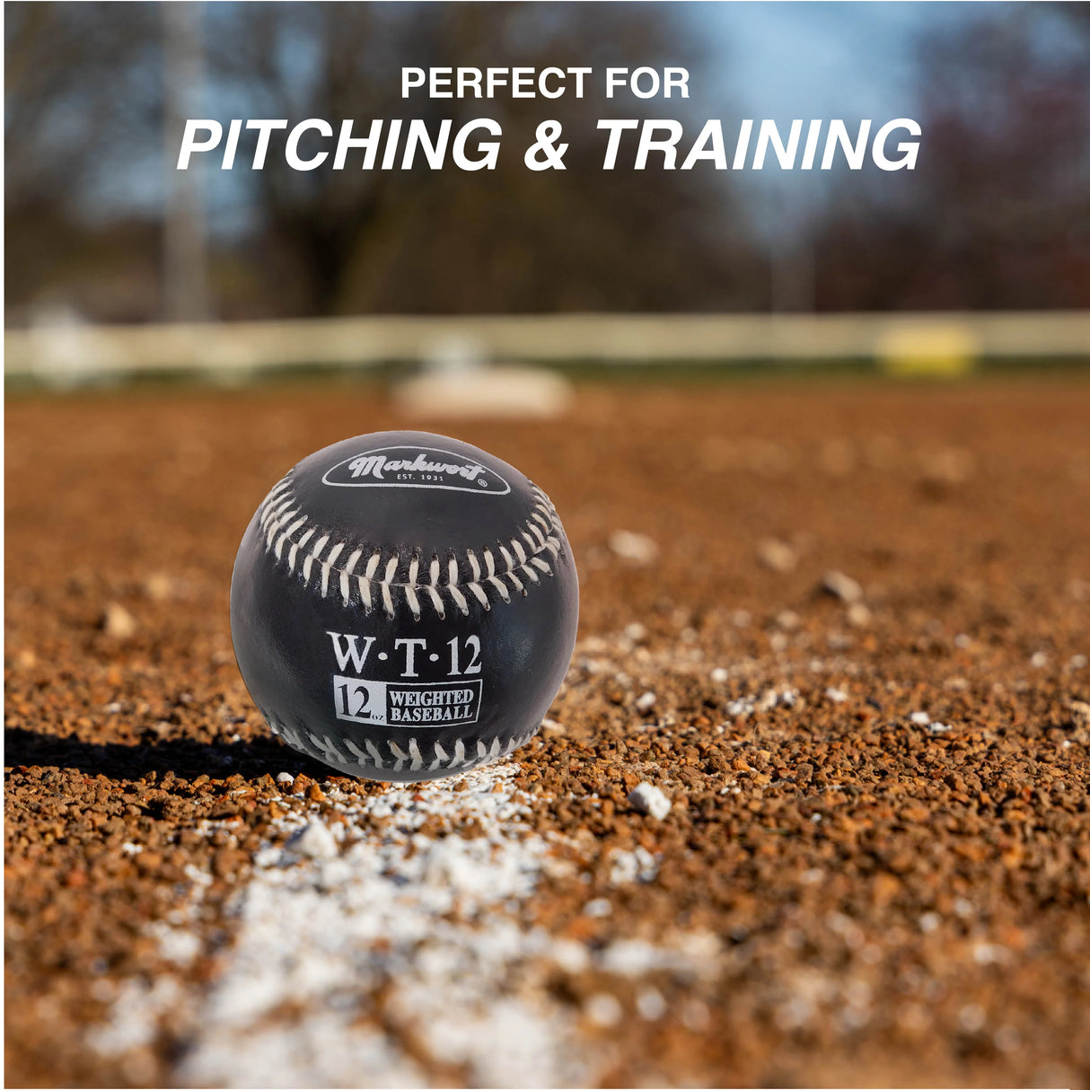 Markwort Weighted Baseball Set - Leather Cover 7-8-9-10-11-12 oz.-4