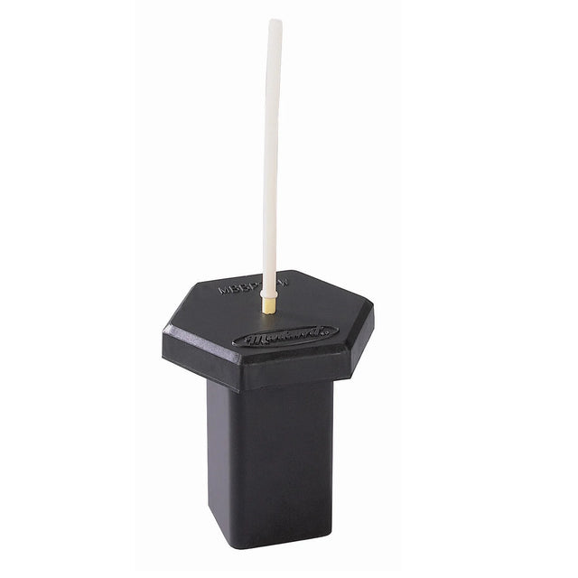Markwort Black Baseplug with White Indicator
