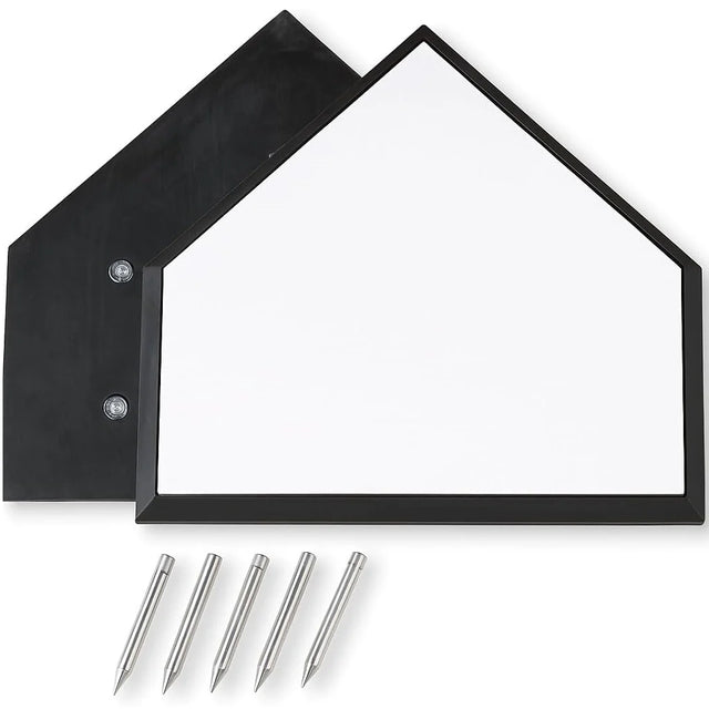 Markwort Official Home Plate Sav-A-Leg with 5 Spikes-1
