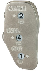 Markwort Stainless Steel Raised Letters 3-Dial Indicator