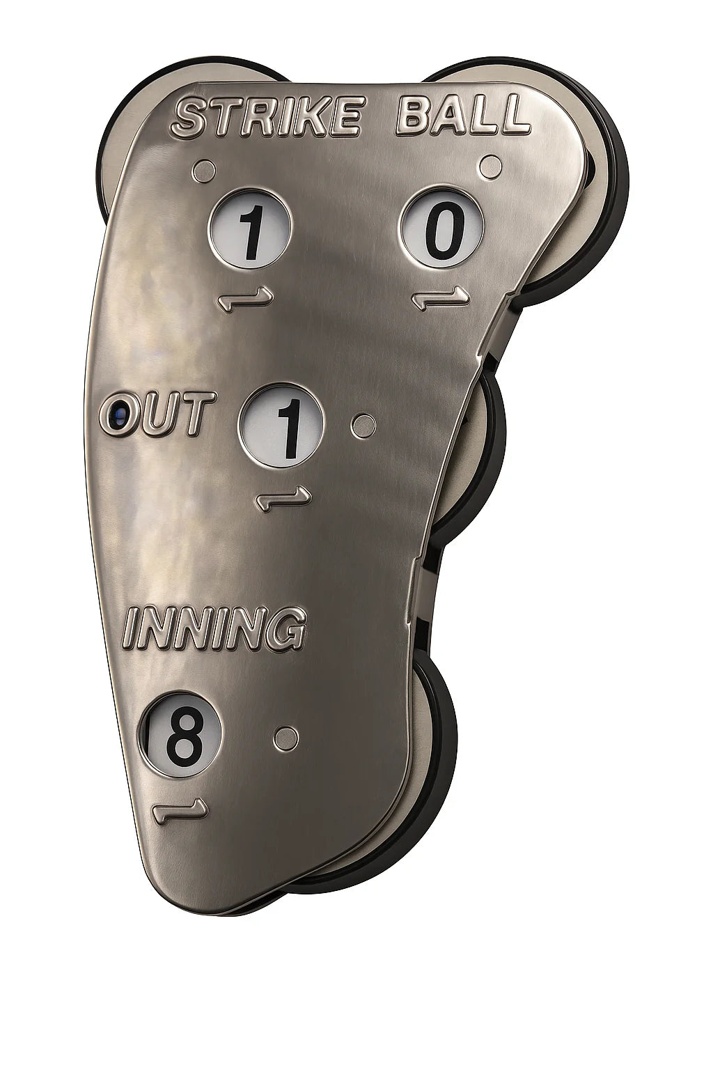 Markwort Stainless Steel Raised Letters 4-Dial Indicator-1