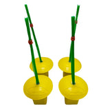 Markwort Yellow Base Plugs with Bristles - 4 Pack-2