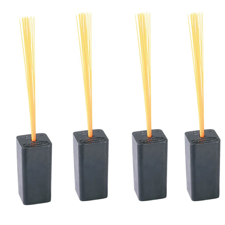 Markwort Black Base Plug with Bristles - 4 Pack