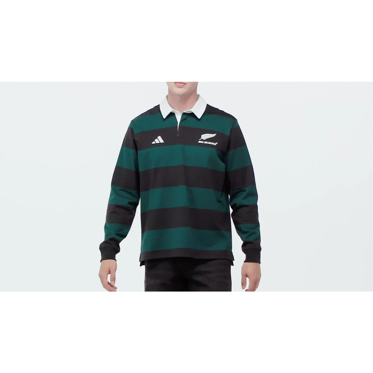 adidas Men's All Blacks Heritage Polo Shirt-6