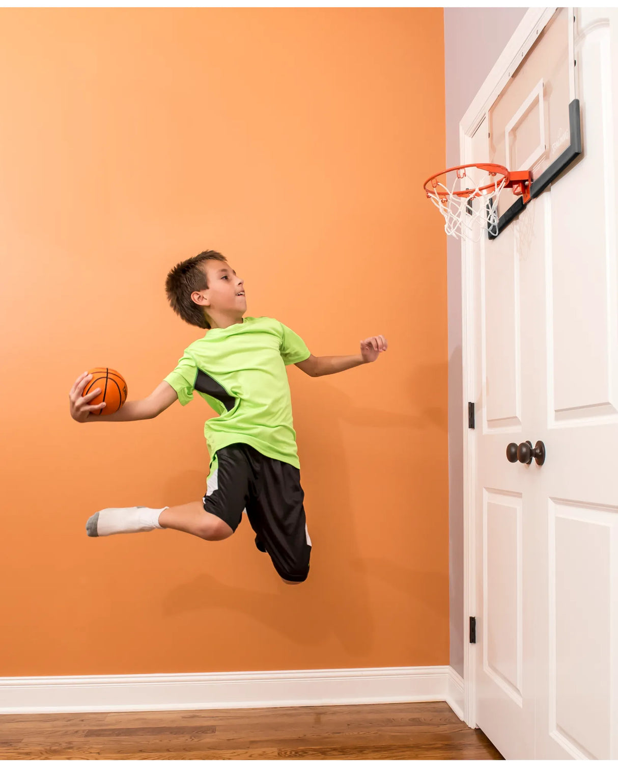 Spalding Breakaway 180 Over-the-Door Mini Basketball Hoop-4