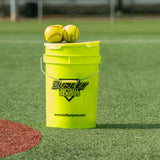 Dudley Softball Bucket of NFHS Fastpitch Game Softballs-2