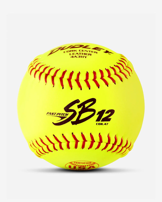 Dudley One Dozen USASB SBC Fastpitch Softballs-1