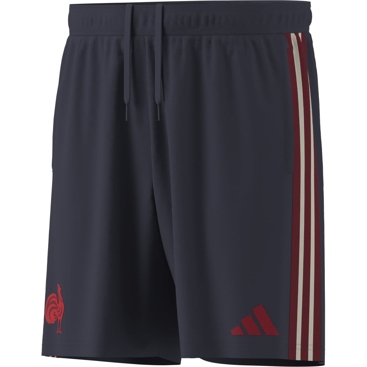 adidas Men's France Rugby Gym Shorts-1