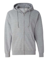 Independent Trading Co. Men's Midweight Full-Zip Hooded Sweatshirt Mens Apparel Jackets & Vests