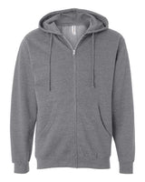 Independent Trading Co. Men's Midweight Full-Zip Hooded Sweatshirt Mens Apparel Jackets & Vests