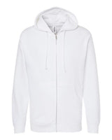 Independent Trading Co. Men's Midweight Full-Zip Hooded Sweatshirt Mens Apparel Jackets & Vests