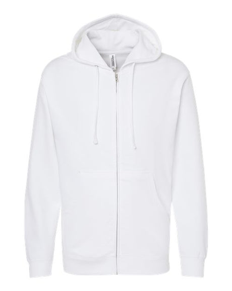 Independent Trading Co. Men's Midweight Full-Zip Hooded Sweatshirt