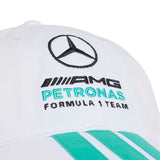 adidas Unisex Mercedes -Amg Petronas Formula 1 Team Dna 3 Stripes Cap-3