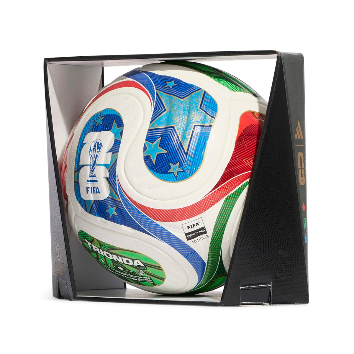 adidas FIFA World Cup 26 Trionda Pro Soccer Ball-3