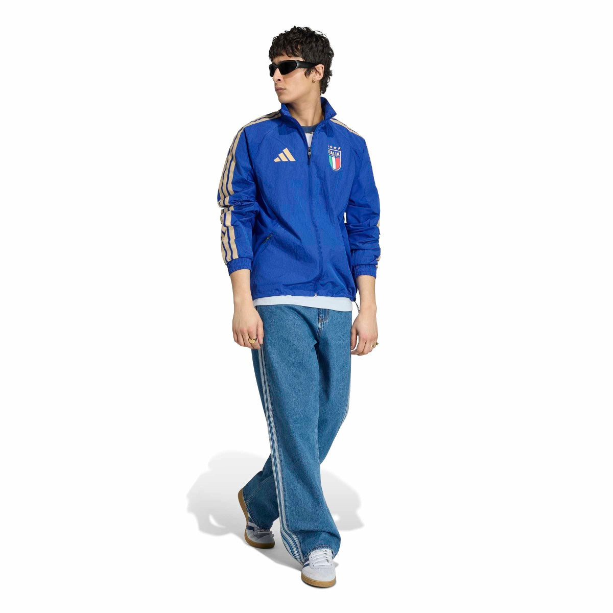 adidas Men's Italy Home Anthem Jacket-4