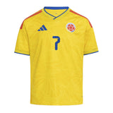 adidas Youth Colombia 26 Home Diaz Youth Jersey-2