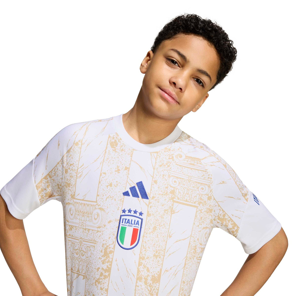 adidas Youth Italy 26 Home Pre-Match Jersey-6