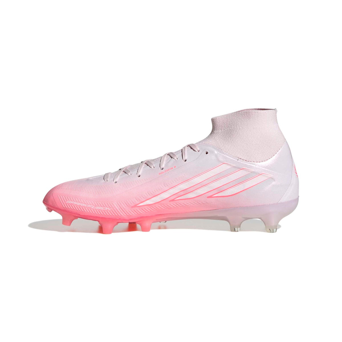 7/8 adidas Women's F50 Sparkfusion Pro Mid Cut FG/AG Soccer Cleats-2