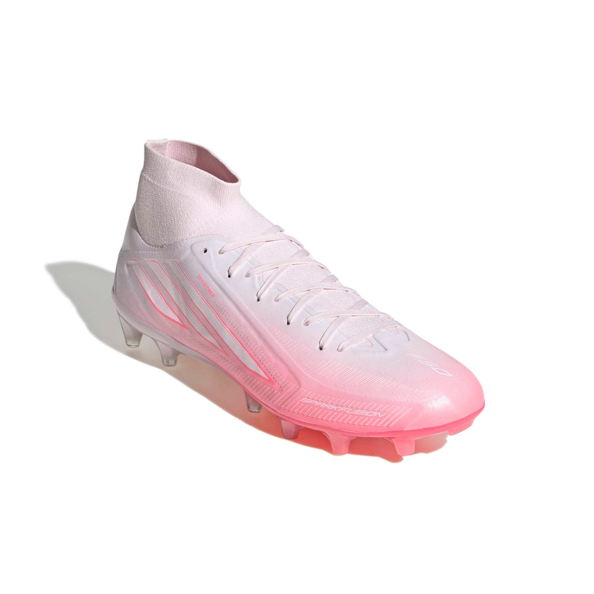7/8 adidas Women's F50 Sparkfusion Pro Mid Cut FG/AG Soccer Cleats-5