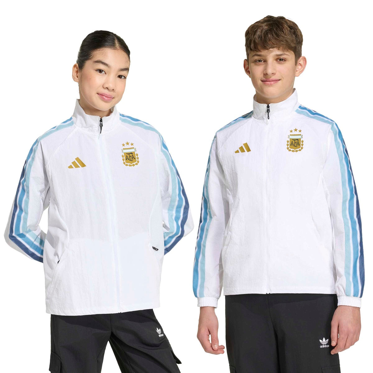 adidas Youth Argentina Home Anthem Jacket-7