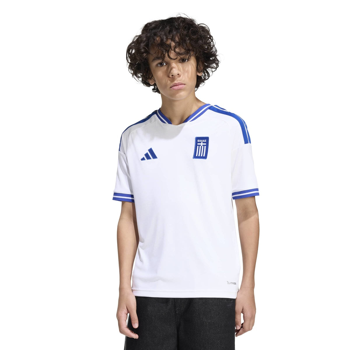 adidas Youth Greece 26 Home Jersey-3