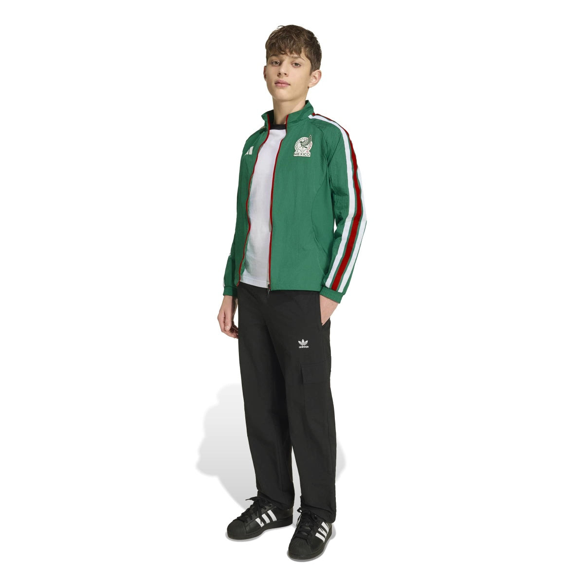 adidas Youth Mexico Home Anthem Jacket-4
