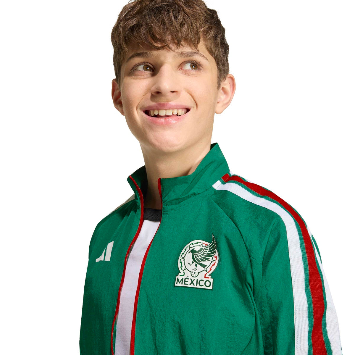 adidas Youth Mexico Home Anthem Jacket-5