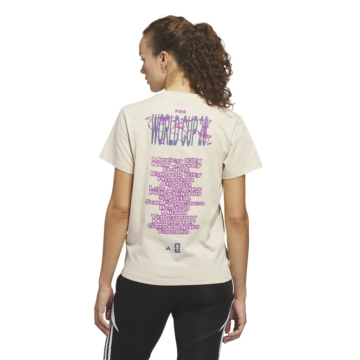 adidas Women's FIFA World Cup 26 Tour Graphic T-Shirt-2